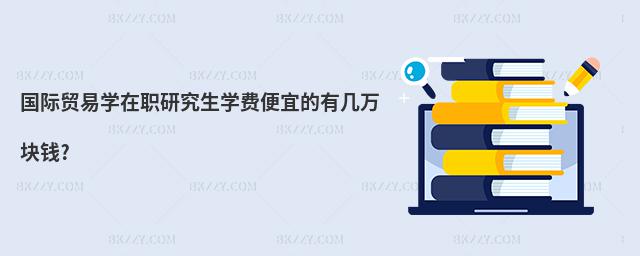 國際貿(mào)易學(xué)在職研究生學(xué)費(fèi)便宜的有幾萬塊錢?