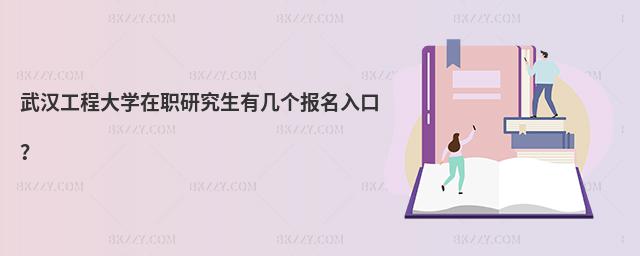 武漢工程大學在職研究生有幾個報名入口?